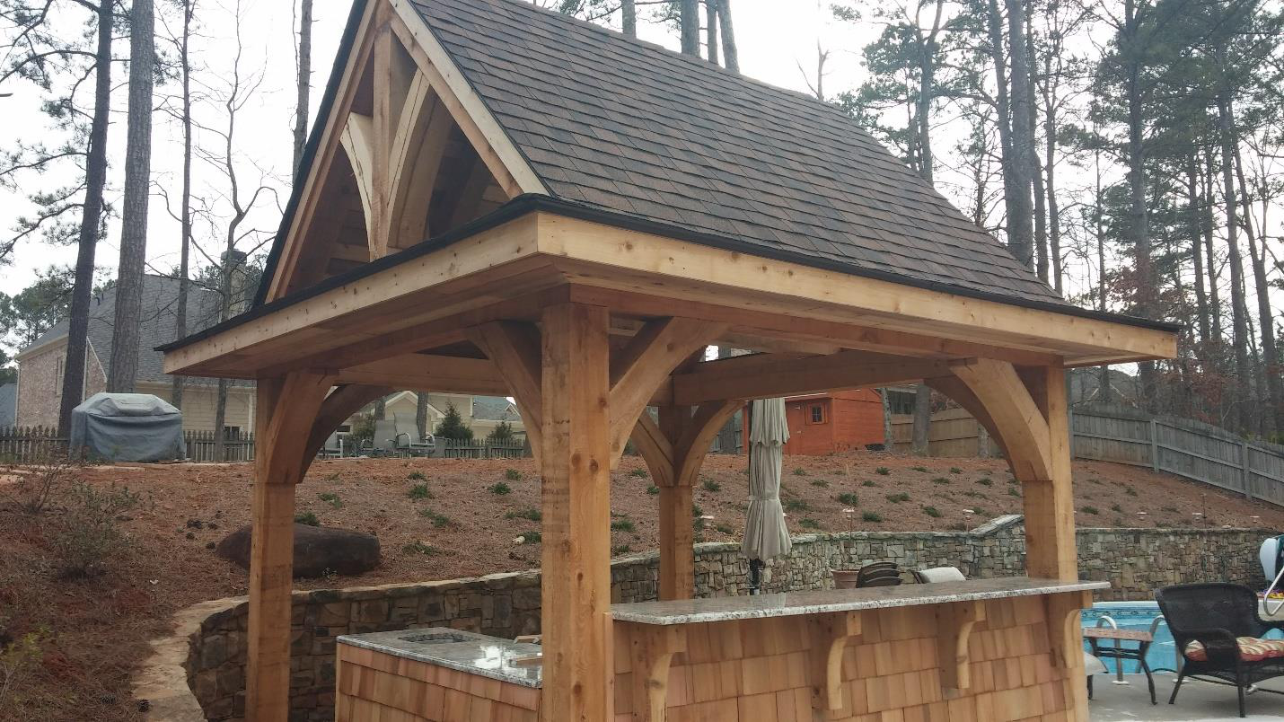 Wooden structure 8